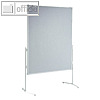 MAUL Moderationstafel MAULpro, 120 x 150 cm, Glasfaser, grau, 6380182