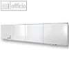 MAUL Endlos-Whiteboard - Grundmodul, 120 x 90 cm, quer, grau, 2er-Set, 6335184