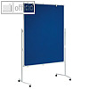 MAUL Moderationstafel MAULpro, 120 x 150 cm, Textil, blau, 6380382