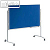 MAUL Moderationstafel MAULpro klappbar, 120 x 150 cm, Textil, blau, 6380682