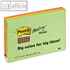 Post-it Meeting Notes, 149 x 98 mm, sortiert, 4 Blöcke, 6445-4SS EU