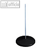 MAUL Zettelspießer ohne Schutzknopf, Höhe 17cm, schwarz, 10 Stück, 3201190