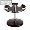 MAUL 6er-Stempeltr?ger, rund, ? 11 cm, schwarz, 3 St?ck, 51006 90, 5100690
