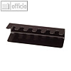 MAUL 6er-Stempeltr?ger, gerade Form, 22.5 x 6.5 x 6 cm, schwarz, 2 Stk., 5220690
