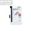 Durable Klemmhefter DURACLIP Plus, bis 30 Blatt, wei?, 25 St?ck, 2213-02