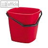 Durable Eimer Bucket, 9.5 Liter, B250 x H245 x T250 mm, rot, 1809413080