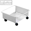 Durable Fahrwagen DURABIN TROLLEY 90, mit Lenkrollen, 1801668010