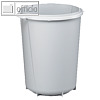 Abfallbeh?lter DURABIN 40 Liter, rund, lebensmittelecht, grau, 6 St?ck