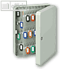 MAUL Schl?sselkasten f?r 140 Schl?ssel, 285 x 370 x 80 mm, grau, 5659284