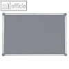 MAUL Pinnboard 2000, Textil, 60 x 90 cm, pinnf?hig, grau, 6293484