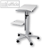 MAUL Beamertisch, H?he bis 120 cm, bis 30 kg, Platte 35x50cm, grau, 9333082