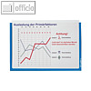 Ultradex Infotaschen DIN A4, quer, selbstklebend, blau, 5 St?ck, 878907