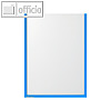 Ultradex Infotasche DIN A3, hoch, selbstklebend, blau, 5 St?ck, 879207