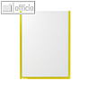 Ultradex Infotasche DIN A3, hoch, selbstklebend, gelb, 5 St?ck, 879202