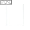 Ultradex Infotasche DIN A3, hoch, selbstklebend, grau, 5 St?ck, 879209