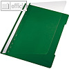 LEITZ Kunststoff-Schnellhefter DIN A4, 250 Blatt, PVC, gr?n, 4191-00-55