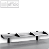 BoardMaster 100, 1 Aluminium-Regal 100 cm, 2 Zwingen, anthrazit, 750+0505+000