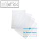 T?rschild CRYSTAL Sign refill, transparente Folie, 210 x 148 mm, 20 Folien