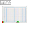 Nobo Wochenplaner Performance, 900 x 600 x 27 mm, wei?, 3048201
