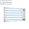Nobo Ganzjahresplaner Performance Plus, 1035 x 600 x 27 mm, wei?/silber, 1902234