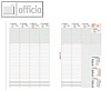 bind Kalendereinlage f?r DIN A5 Planer, 1 Woche = 2 Seiten, B250825