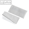 Selbstklebetasche Pocketfix, 106 x 65 mm, f?r Visitenkarten, 50 St., 8092-19