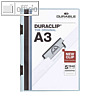Durable Klemmhefter DURACLIP, DIN A3, bis 60 Blatt, hellblau, 10 St?ck, 2218-06