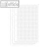 bind Papiereinlage "Kariert" A7, f?r Ringbuch, 50 Blatt, B-5713