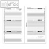 bind Kalendereinlage f?r Ringbuch - DIN A7, 1 Woche = 2 Seiten, B-5702