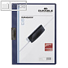 Durable Klemm-Mappe DURAQUICK, DIN A4, bis 20 Blatt, dunkelblau, 20 St., 2270-07