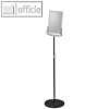 Durable Sichttafel-Bodenst?nder SHERPA? INFOBASE TELESCOPE, eine Tafel, 5589-57