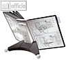 Durable Sichttafelst?nder SHERPA? TABLE 10, Tischfu?, mit 10 Tafeln, 5632-22