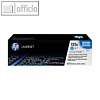 HP Toner 125A, ca. 1.400 Seiten, cyan, CB541A