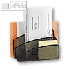 Alba Briefst?nder, Drahtmetall, 180 x 92 x 145 mm, schwarz, MESHLETTERN