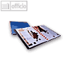 Durable Sichtbuch DURALOOK? Easy, DIN A4, mit 20 H?llen, schwarz, 3 St., 2426-01