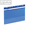 Durable Einh?nge-Sichthefter Economy A4, Kunststoff, blau, 50 St?ck, 2561-06