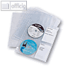 Durable CD/DVD COVER light M, DIN A4, PP, transparent, 30 Stück, 5238-19