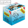 Gummiband X-BAND, 150 x 11 mm, ? 100 mm, farbig sortiert, 500g Karton, 59079