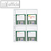 Durable Diskettenh?lle DIN A4, transparent, 10 St?ck, 5243-19