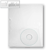 Sichth?lle CD, DIN A4, CD-Tasche, oben + links offen, Lochrand, 100 St.