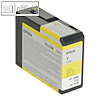 Epson Tintenpatrone T5804 f?r Stylus Pro 3800, gelb, 80 ml, C13T580400