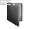FolderSys Soft-Sichtbuch DIN A4, incl. 10 Hüllen, schwarz, 20 Stück, 25801-30