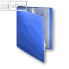 FolderSys Soft-Sichtbuch DIN A4, incl. 10 Hüllen, blau, 20 Stück, 25801-40
