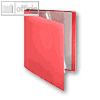FolderSys Soft-Sichtbuch DIN A4, incl. 10 Hüllen, rot, 20 Stück, 25801-80