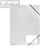 FolderSys Eckspannmappe für DIN A4, PP, weiß, VE 40 Stück, 10004-10