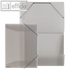 FolderSys Eckspannsammelmappe für DIN A4, PP, transparent, 30 Stück, 10005-04