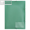 FolderSys Eckspannsammelmappe für DIN A4, PP, grün, VE 30 Stück, 10006-50