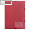 FolderSys Eckspannsammelmappe für DIN A4, PP, rot, 30 Stück, 10006-80