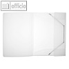 FolderSys Eckspannsammelmappe f?r DIN A4, PP, transparent, 30 St?ck, 10027-04