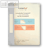 FolderSys Schnellhefter A4, PP, transparent grau, VE 40 Stück, 11001-04
